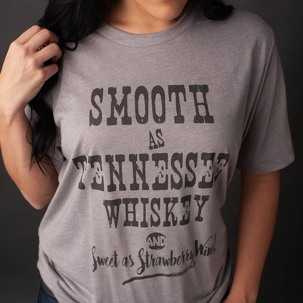 V-Neck Fringe Hem T-Shirt - Tennessee Jane